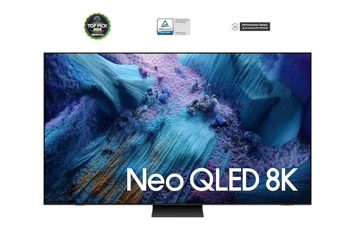Samsung Neo QLED QN990F 98 cali, widok z przodu
